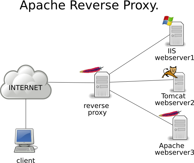 Apache Reverse Proxy Http