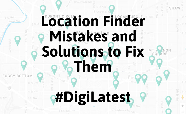 Location Finder Mistakes